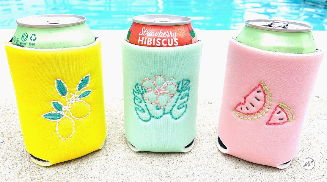 Personalize a Can Cooler for Your Next Beach Trip