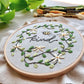 Bee Kind embroidery hoop art kit