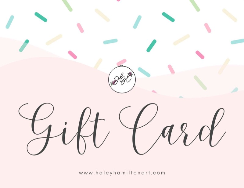 Embroidery Gift Card