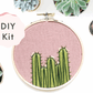 Cactus Embroidery Kit