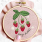 Strawberry Embroidery Kit for Beginners