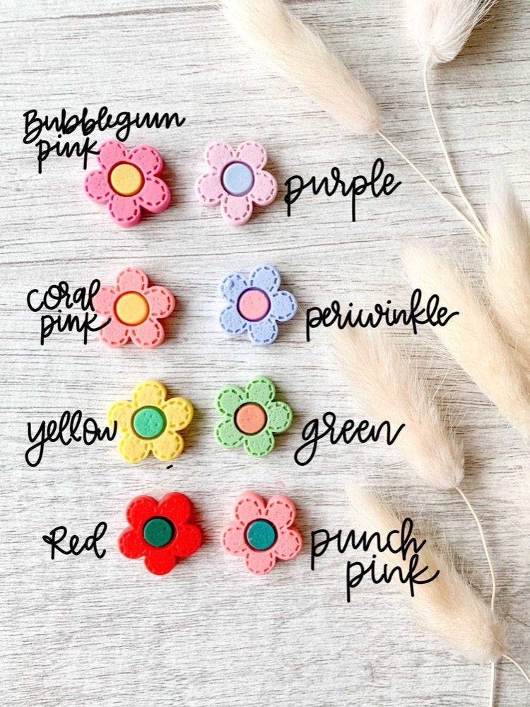 Flower needle minder color options