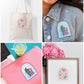 Ways to style a hand embroidered patch